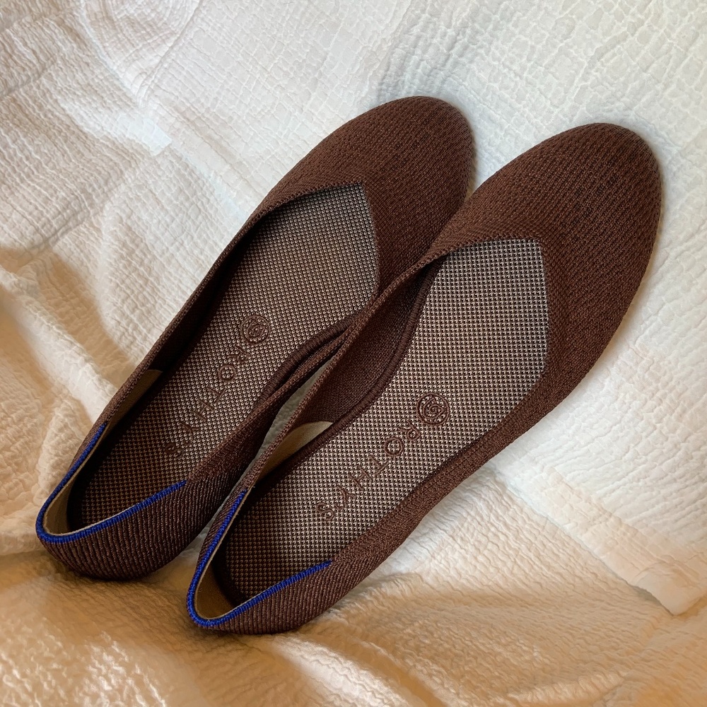 Rothy's TRUFFLE flats.